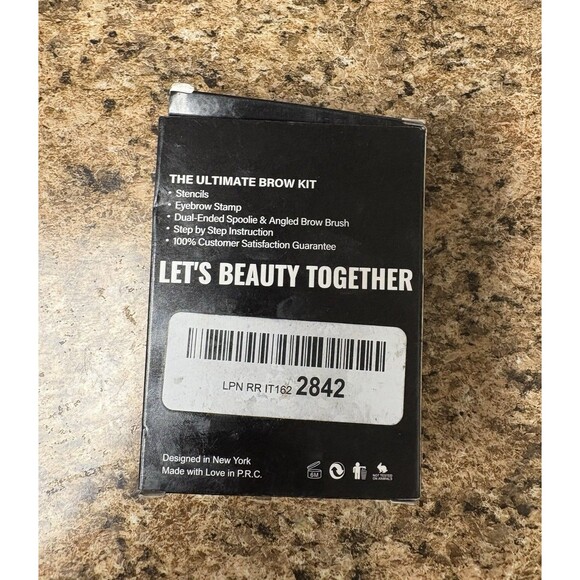 Eyebrow Stamp Stencils Powder Kit Eyebrow Stick Natural Lasting Contour - Picture 2 of 2